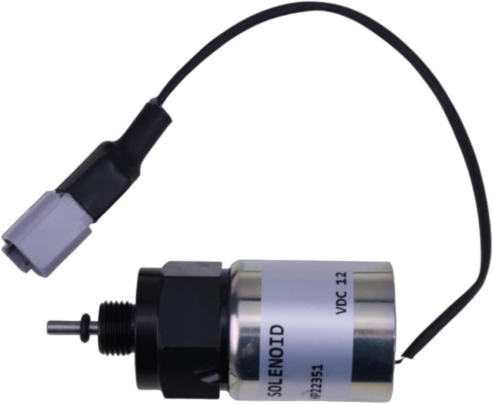 Throttle Solenoid, Compatible with Perkins GR 404D-22TA HO HR 404C-22T Engine, 185206530, Replacement Part