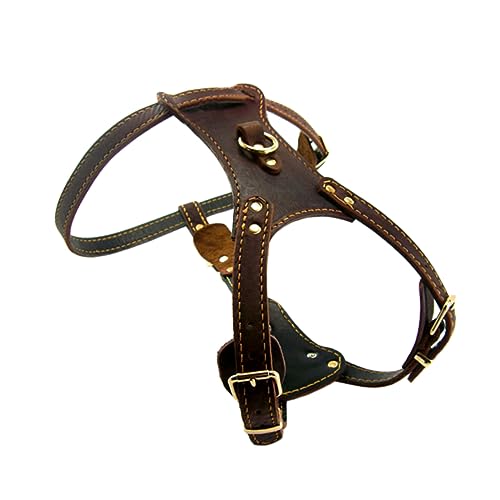 SUPVOX Pettorina Cane in Vera Grande Per Cani Di Taglia Media e Grandi Regolabile e Resistente Adatta Per Passeggiate e Sport All Aperto