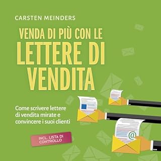 Venda di pi&ugrave; con le lettere di vendita cover art