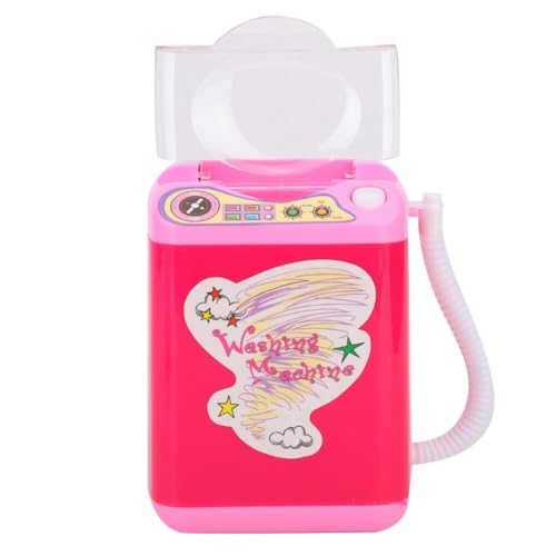 YUYTE Electric Mini Schnellreinigungs, Waschmaschine mit Dehydrierungsfunktion Kosmetische Kinder Spielzeug Geschenk, Trocknet Tiefenreinigung für Pinsel, Schwamm und Puderquaste Tiktok Toy
