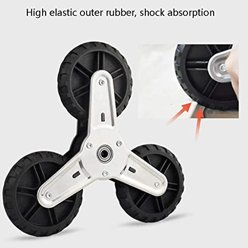 WLKINF Einkaufskorb: Treppenwagen, Einkaufstrolley, kompakt, faltbar, für heiße und kalte Lebensmittel, Einkaufswagen für Handwagen für ältere Menschen () – Bild 3