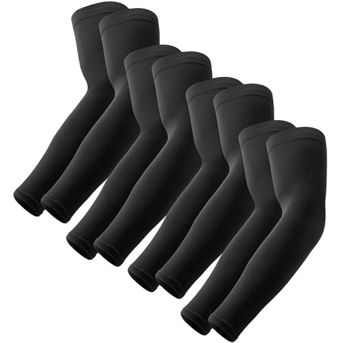 Image of UV Sun Protection Arm Sleeves - UPF 50 Cooling Compression Sleeves for Men & Women - Arm Cover /Protector for Basketball, Voleyball, Golf, Baseball, Football, Running, Cycling & Other Outdoor Sports