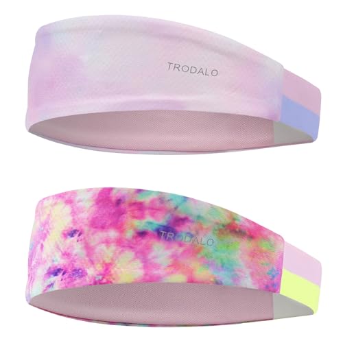 Kids Sports Headbands for Girls Boys, Moisture Wicking Sweatbands