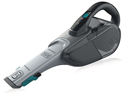 BLACK+DECKER Aspirateur de table à main sans fil, 25 Air watts, Prolongateur intégré et brosse rétractable, 500 ml, 10,8V, DVJ320B-QW - Image 3