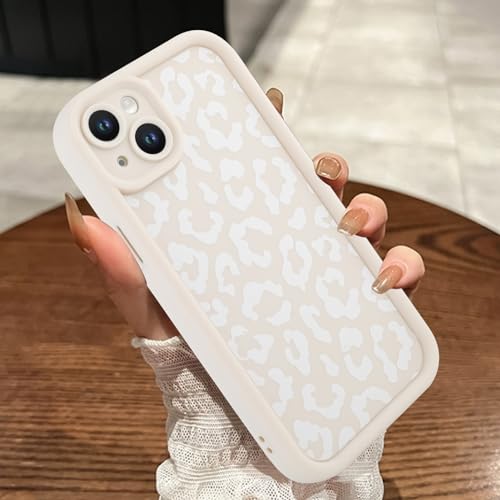 Coque souple iPhone 14 motif guépard pour éviter les rayures et les bris d'écran