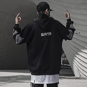 XYXIONGMAO Streetwear Techwear bluza z kapturem Cyberpunk