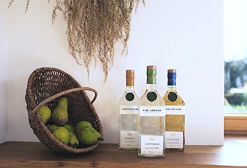 Schladerer Mirabell, edler Obstbrand aus dem Schwarzwald, mild und intensiv dank goldgelber Mirabellen aus der Region Obstbrände (1 x 700 ml)