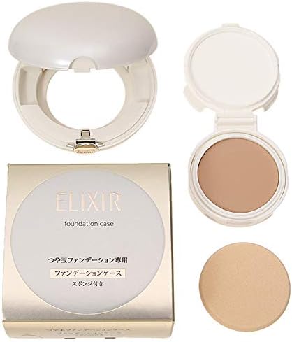 セット 資生堂 エリクシール シュペリエル Elixir Superieur つや玉ファンデーション 在庫 10g ケース付 オークル20 Spf28 Pa 在庫一掃売り切りセール