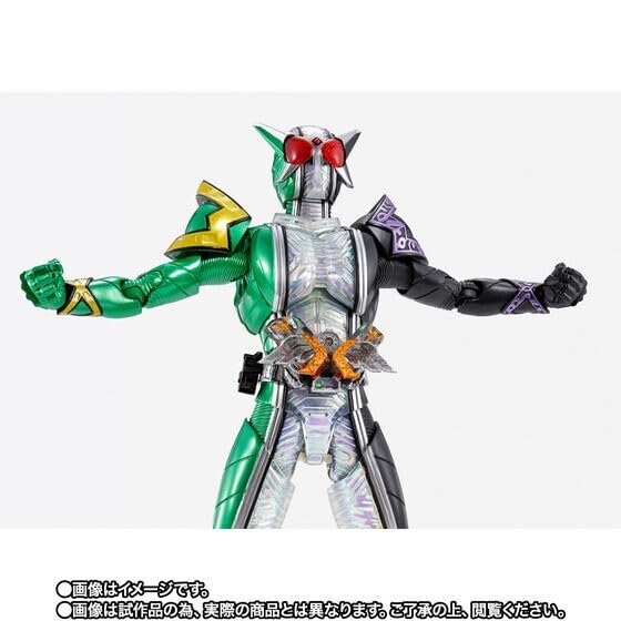 真骨彫製法 仮面ライダーW サイクロンジョーカーエクストリーム Amazon.co.jp: S. H. ふぃぎゅあーつ フィギュア 真骨彫 かめん