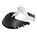 Jackson Safety Headgear with Ratchet Suspension, Sweatband, Fits All Jackson Safety Face shield Windows, Plastic, Black (Case of 12), 14940