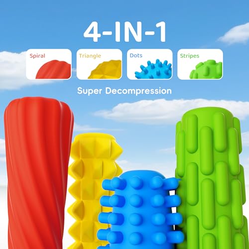 ELETIUO 4-Pack Textured Silicone Pencil Grips–Sensory Fidget Sleeves for Kids& Adults,ADHD &Autism Anxiety Relief,Quiet Classroom&Travel Fidget Tool for Focus,Calm,and Fine Motor Skills
