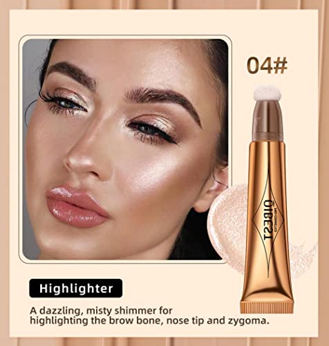 Contour Beauty Wand, Liquid Face Concealer Contouring with Cushion Applicator - Image 2