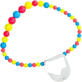 Generic Children's Rainbow Necklace, Cotton Material, Ages 3-5 Years, Colorful Fashion Style, 40g