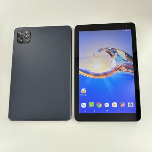 Image of 10.1inch Android 8.1 Tablet, 8-Core Tablet PC with Keyboard & Cases, 3GB+128GB(TF 256G), Dual 4G SIM, T860 GPU, BT5.0, GPS, WiFi 5, Face Unlock, Dual Cameras, 5000mAh Battery (Gray, 4)