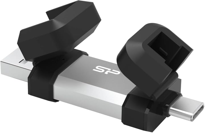 Clé USB 128 Go Silicon Power C51 pour libérer de l'espace sur smartphone Type C
