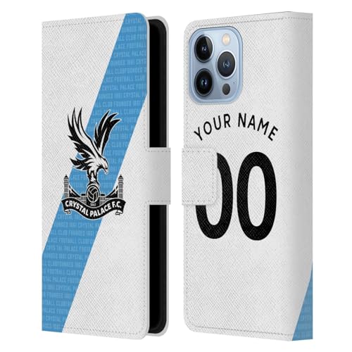 Coque en cuir iPhone 13 Pro Max Crystal Palace FC finitions haut de gamme