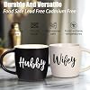 Wedding Gifts for Couples 2026, Wifey Hubby Mugs Set of 2 Coffee Mug, Bridal Shower Gift, Mr and Mrs Coffee Mug, Wedding Couples Gift for Bride Groom,Engagement Gifts