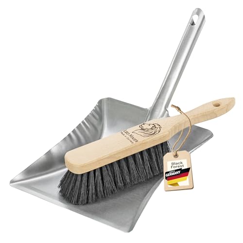 Peggy Perfect Kehrgarnitur Kehrset mit Buchenholz Handbesen und...