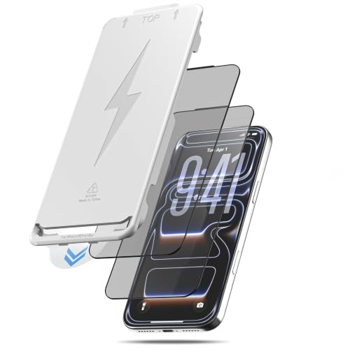 AUREXIONICS Privacy Tempered Glass Screen Protector for iPhone 17 Pro by AUREXIONICS - Used condition - US$19.89