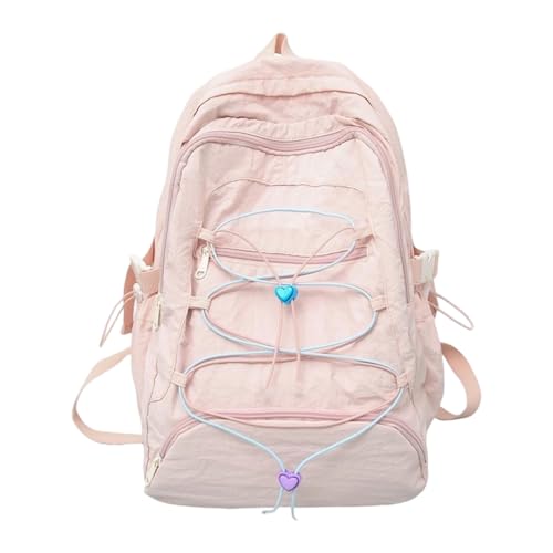 Mochilas casuales de estilo japonés para chicas en trayectos de clase y viaje