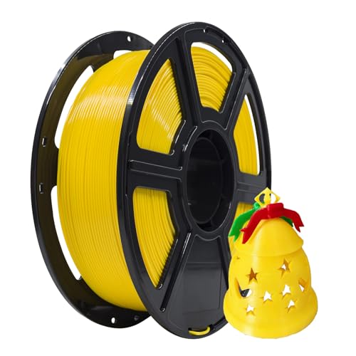 Filament PLA 1.75mm jaune bobine 1kg pour imprimante 3D Creator Pro Finder