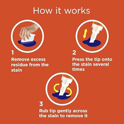 Tide Pen Stain Remover for Clothes، Tide To Go Pen، Instant Stain Remover Pen & Spot Cleaner، Portable & Travel-Friendly، 3 Count (Pack of 1)