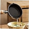 YARNOW Cast Butter Melting Pot with Spout Versatile Saucepan for Cooking Eggs Cheese and More Compact Kitchen Accessory for Dripping and Flavor Enhancement #3