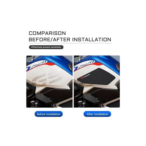 Motorcycle Side Tank Pads Protector R1250GS finition premium - 3