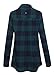 Women's Classic Button Up Long Sleeve Plaid Flannel Shirt