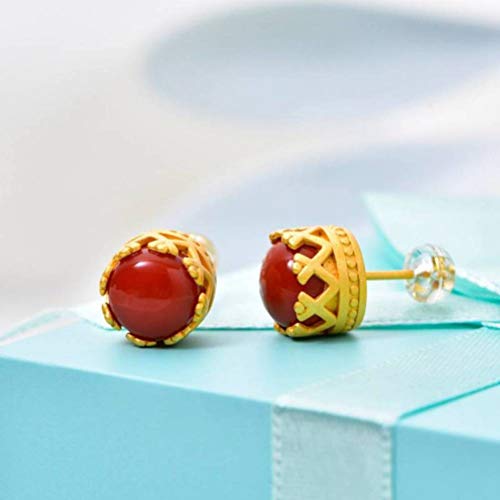 Boucles d'oreilles agate rouge : le bijou style chinois pour vos grandes occasions