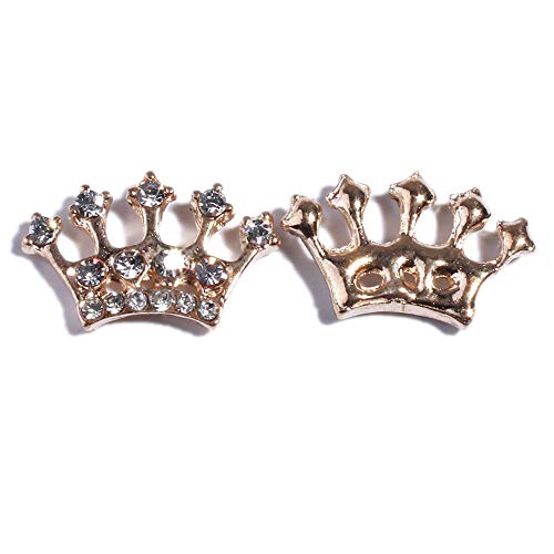 Botones de corona para invitaciones de boda y tocados infantiles que realzan tus celebraciones