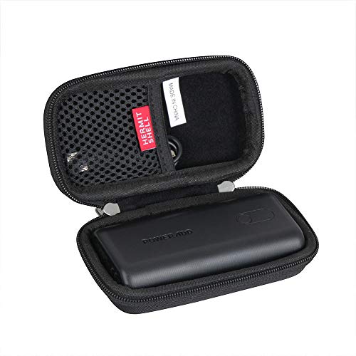 Hermitshell Hard Travel Case for EnergyCell/POWERADD EnergyCell Ⅱ 10000 Portable Charger PD 18W 10000mAh Portable Charger USB-C Power Delivery Power Bank