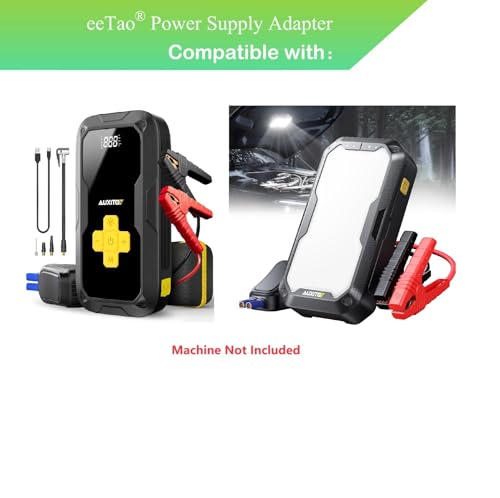 5V AC/DC Adapter Compatible with AUXITO AJ01 J102 Portable Jump Starter Air Compressor Lithium-ion Battery DC5V 3A 5VDC  - Additional View