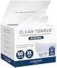 CLEAN SKIN CLUB Toallas limpiadoras XL®, toalla facial 100% biobasada USDA, desechable, aceptada por la Asociación de Eczema, toallita seca desmaquillante, ultra suave, 1 paquete, 50 unidades (1 paquete) 2