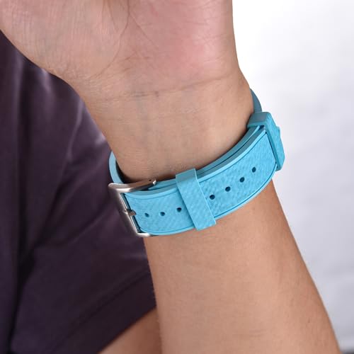 Image of WAMD Matrix FKM Rubber Watch Strap with Quick-Release Spring Bars
