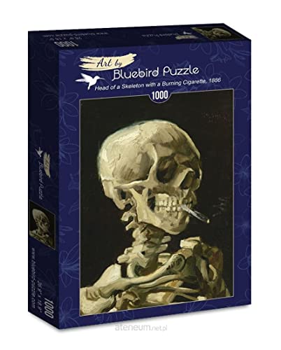 Bluebird Puzzle - Head of a Skeleton, Vincent Van