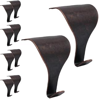 Moulding Hook Dado Picture Rail - Bronze Plated - Pack of 10