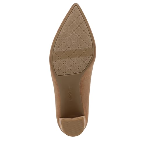 LifeStride Women's Rebecca Pump Honey Tan Microsuede 7.5 W by LifeStride - Used condition - Image 4