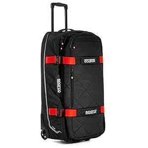 Sparco Boot Bag 2019 Reisetasche Schwarz/Rot
