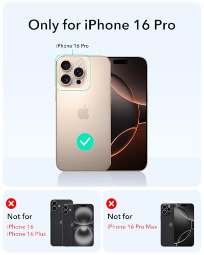 Image of ESR for iPhone 16 Pro Case, Silicone Case with Stand, Compatible with MagSafe, Military-Grade Protection, Built-in Camera Stash Stand, Magnetic Phone Case for iPhone 16 Pro, Cloud Series, Grey