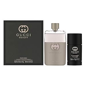 Gucci Guilty for Men By 2 Pc Gift Set (eau De Toilette 3.0 Oz + Deodorant Stick 2.4 Oz), 2count
