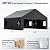 HOMSHADE 20x20FT Metal Carport with Removable Sidewalls & Windows, Heavy-Duty Enclosed Car Port Canopy with Galvanized Frame and Roof, Outdoor Garage Shelter for 2 Cars, Truck, Boat, Tractor, Tools
