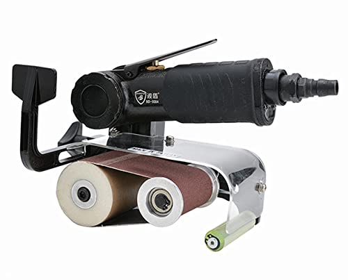 Pneumatic Air Belt Sander Polisher, Sanding Buffing Polishing Machine?Belt Sander with Variable Speed Settings