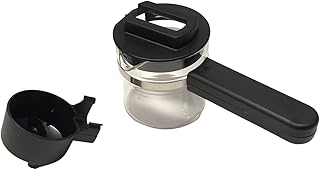 Glass Espresso Carafe - Four Cup Size - Compatible with Delonghi Model Numbers BCO330T, BCO320T