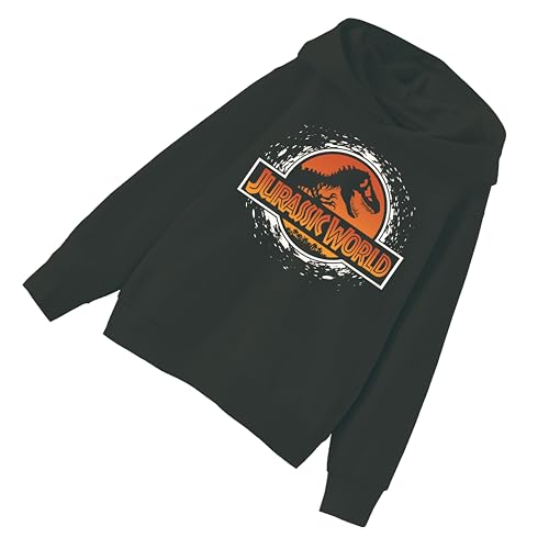 Jurassic Park Pulôver de manga comprida para meninos Jurassic World para meninos jovens tamanhos 4-7