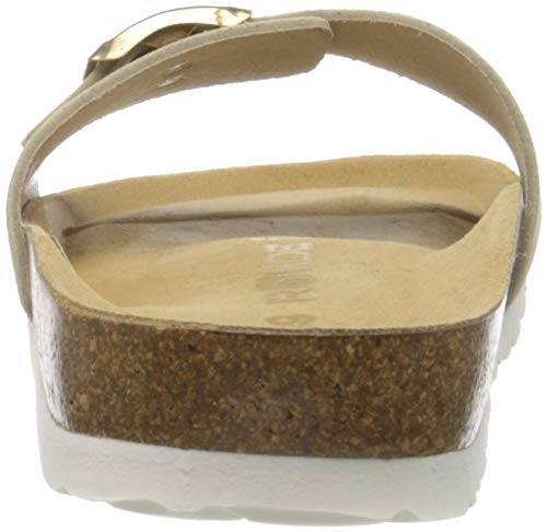 Rohde Alba, Ciabatte, Beige (Elfenbein 02), 35 EU