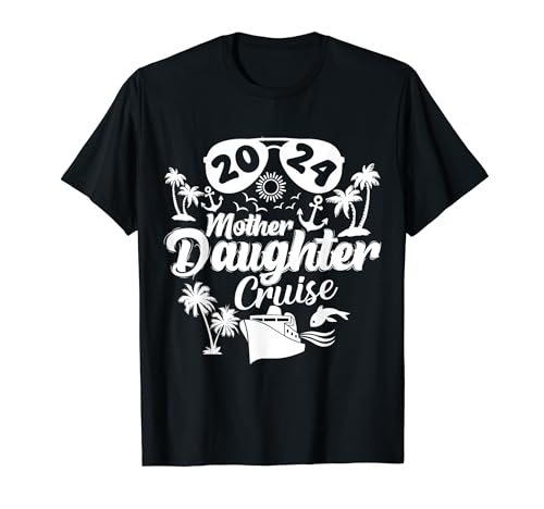 Crucero Madre Hija Viaje 2024 Divertido Mamá Hija Vacaciones Camiseta