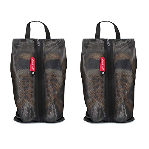 pack all Shoe Bag for Travel, Water-Resistant Shoe Pouch for Gym, Odor-Resistant Soccer Cleats Bag...