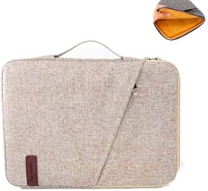 【Fotee】 KI-R10S ケース KI-R10S 10.1インチ ポーチ 収納バッグ 手持ち 便利な高機能ポーチカバン型 カード収納 KI-R10S カバー (カーキ)