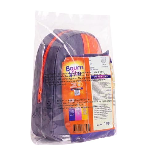 Image of Bournvita Chocolate Nutrition Drink Pouch with Bagpack, 1 kg